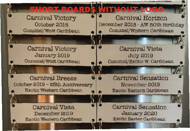 Short boards without logo