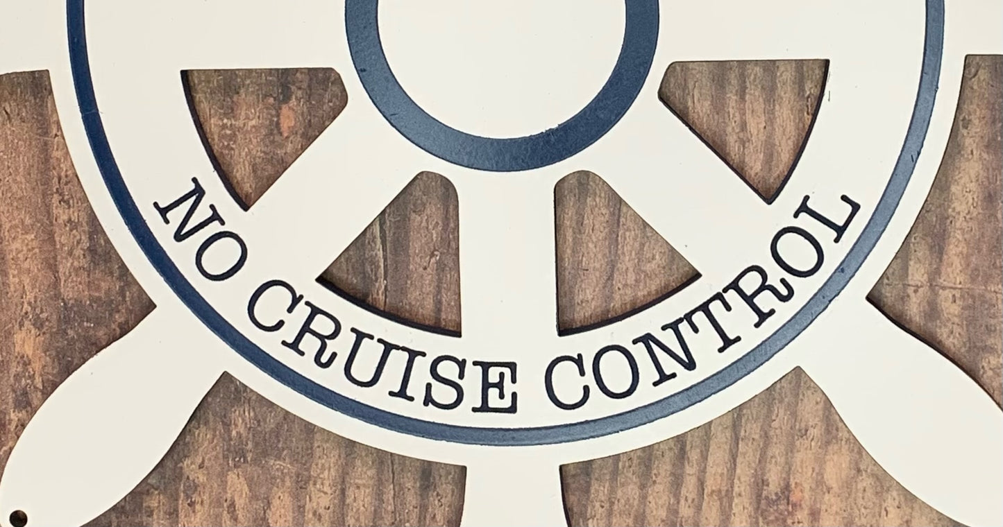 Personalized Cruise Ship Wheel Door Decor