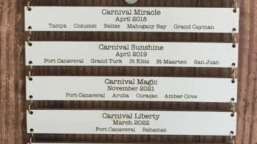 Cruise Boards - Full Size WITHOUT Logo