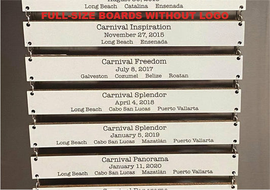 Full-size boards without logo